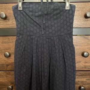 Gap Navy Eyelet Dress size 2